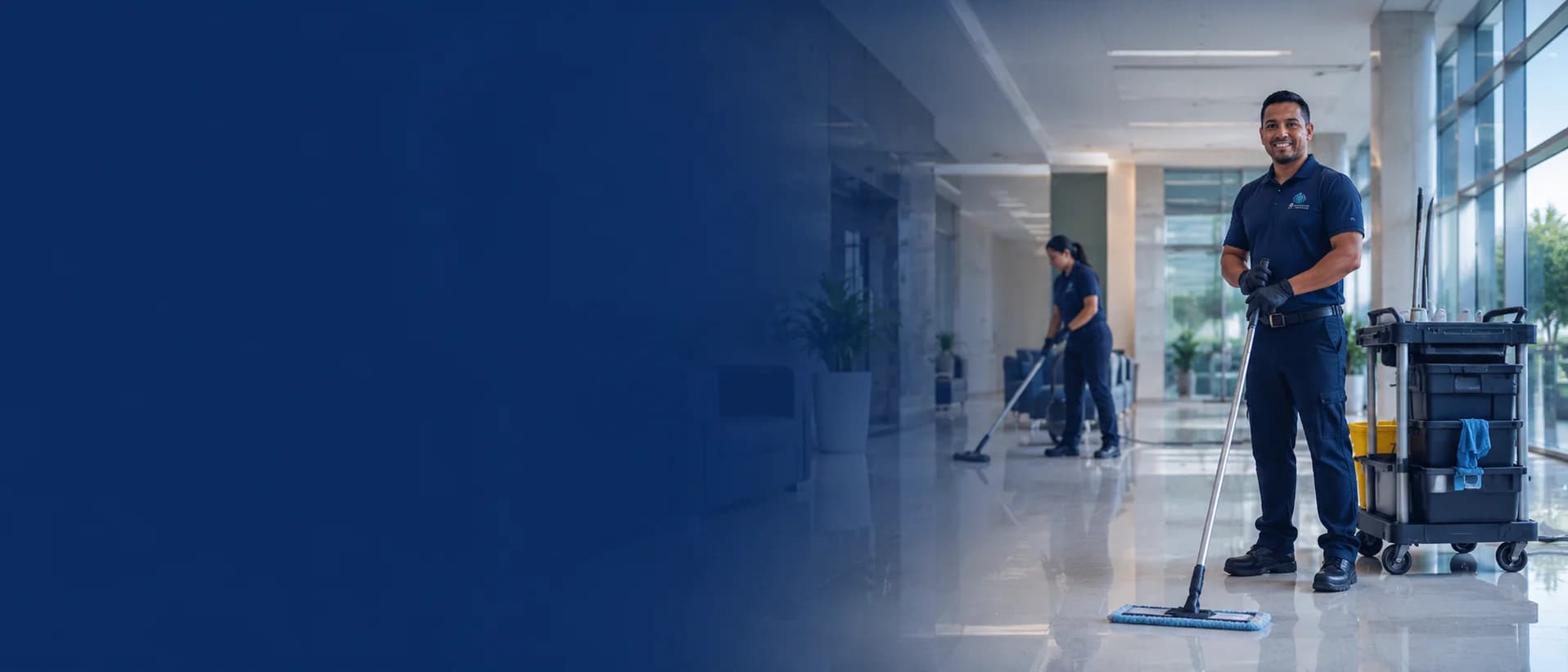 Cadic Building Services team ready to help